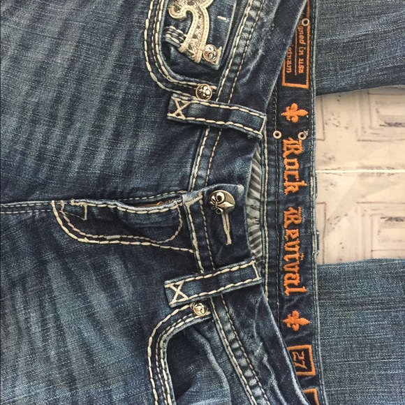 Rock revival Tess boot jeans size 27 - Picture 3 of 5